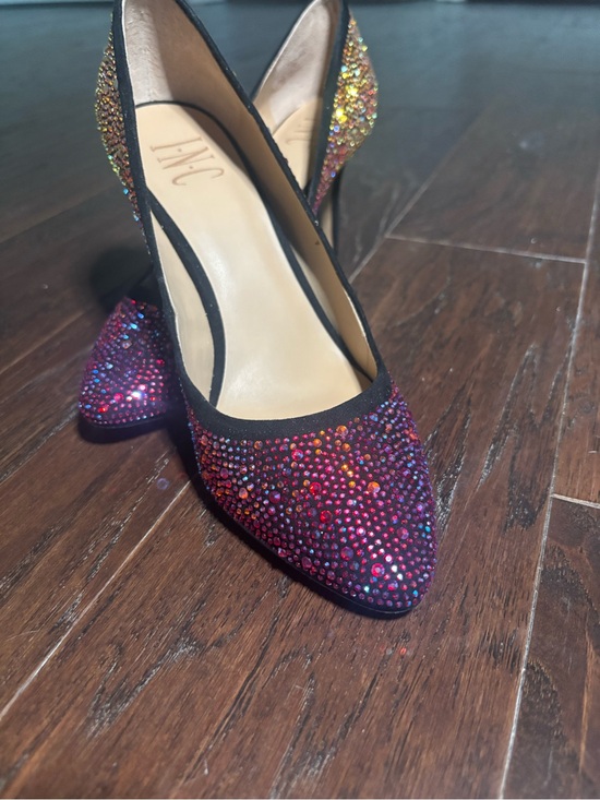 INC International Concepts Shoes - INC International Concepts Multicolor Crystal Pointed Toe Pumps
